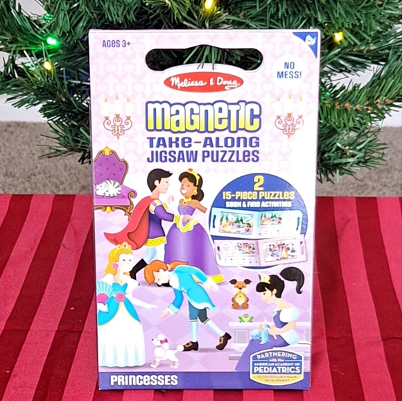 Melissa & Doug Magnetic Take-Along Jigsaw Puzzles - Picture 3 of 4